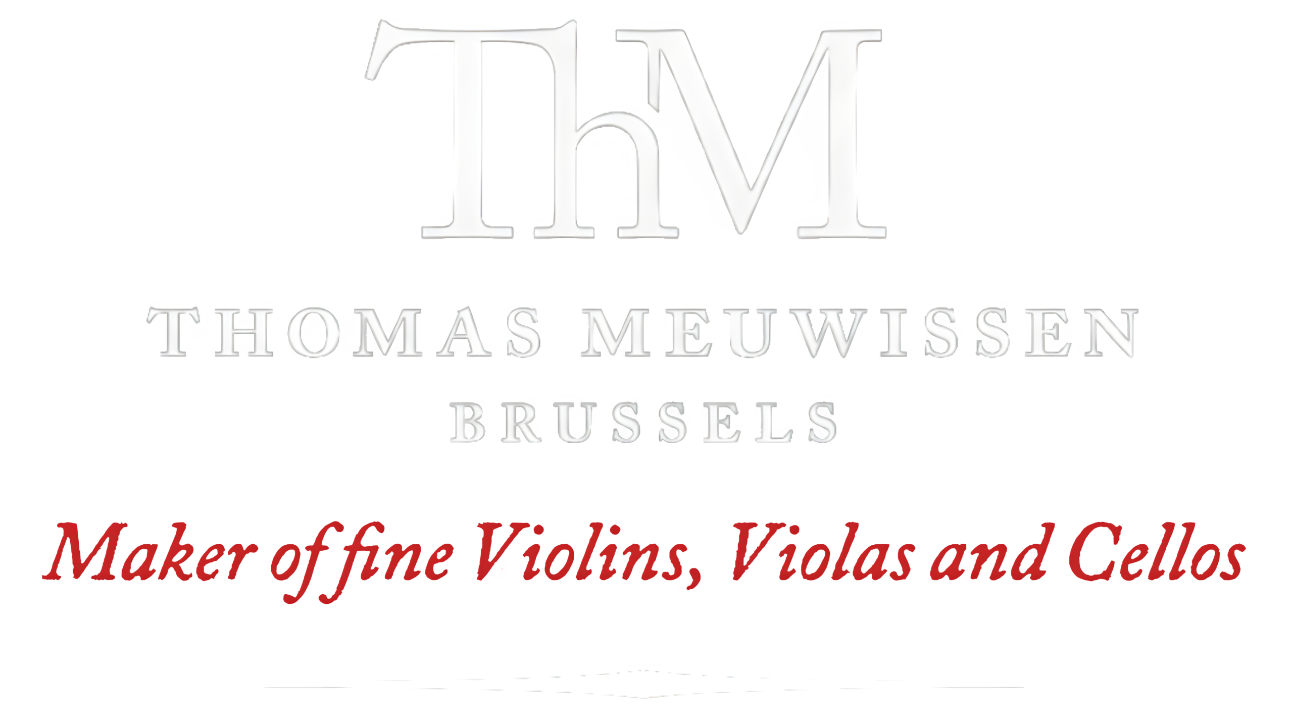 Thomas Meuwissen - master luthier in Brussels